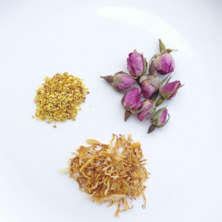 散寒利水《玫瑰金盞桂花茶》